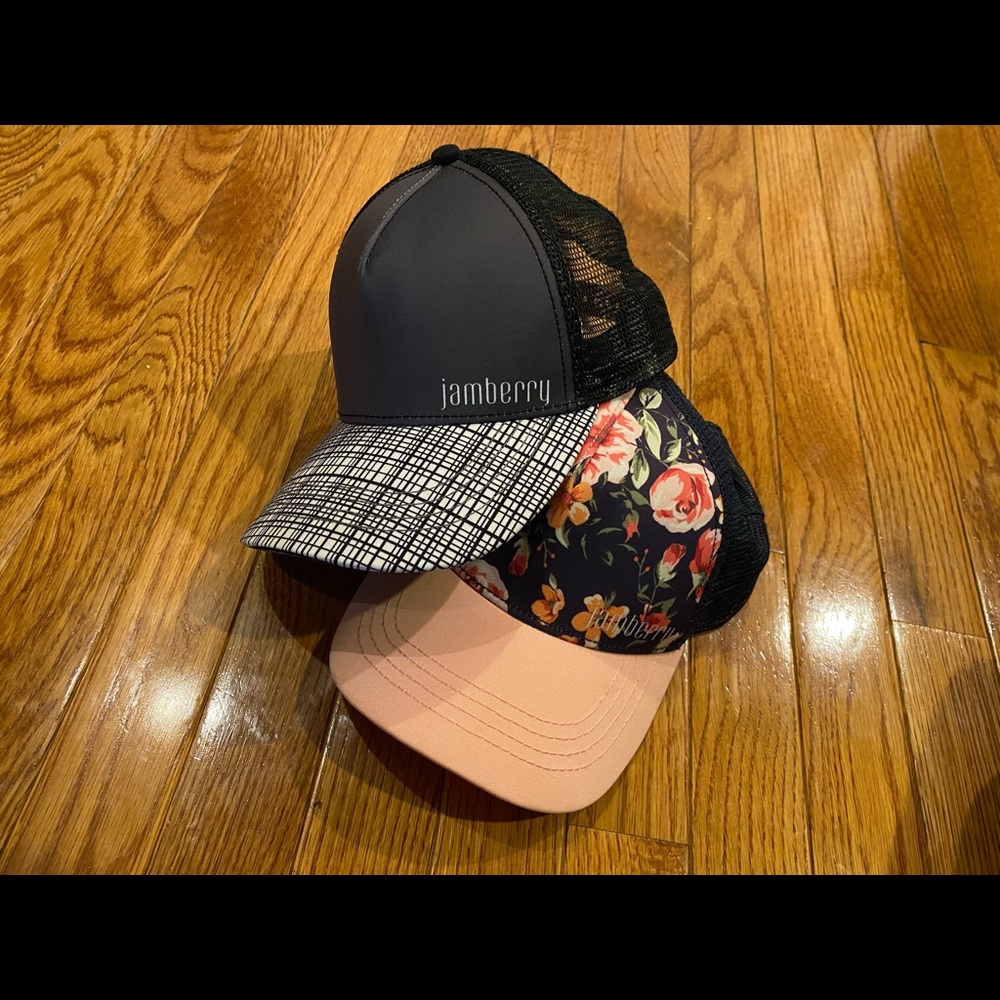 2 Jamberry limited edition Trucker hats. 1 mens and 1 woman’s. - Picture 3 of 8